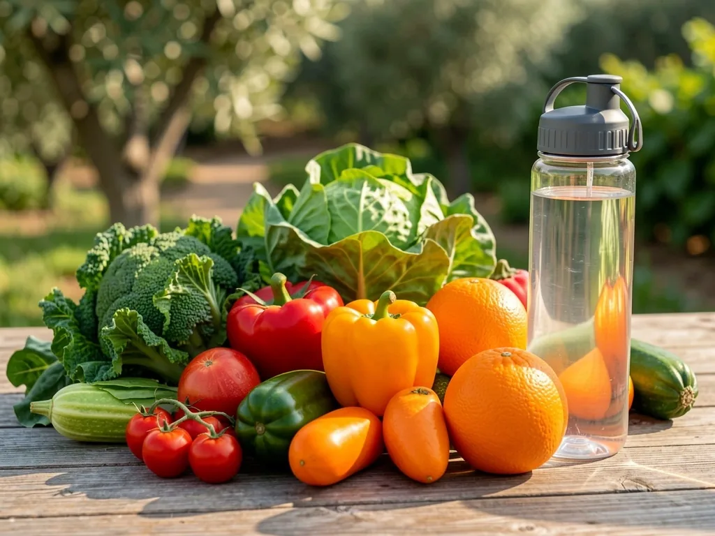 Alimentos frescos para deportistas
